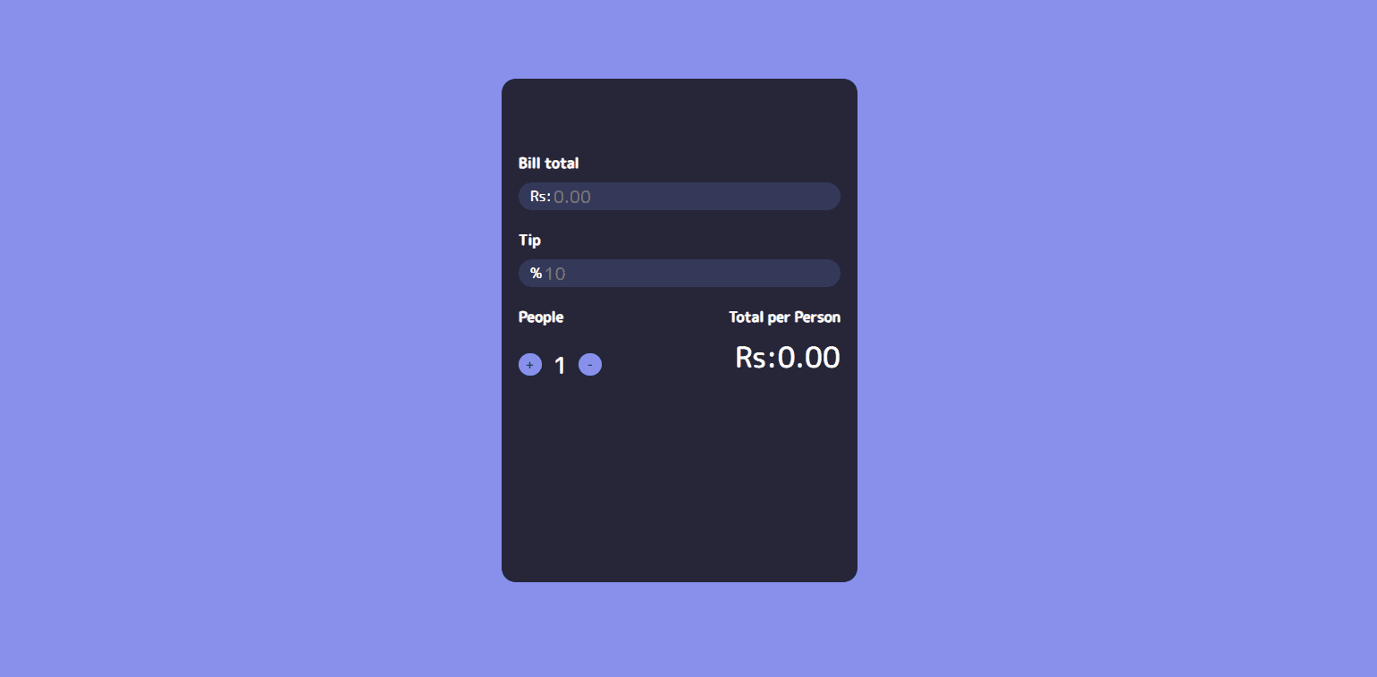 tip calculator